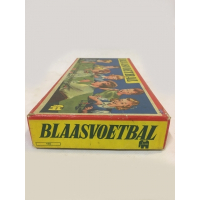 Vintage blaasvoetbalspel uit de jaren 60